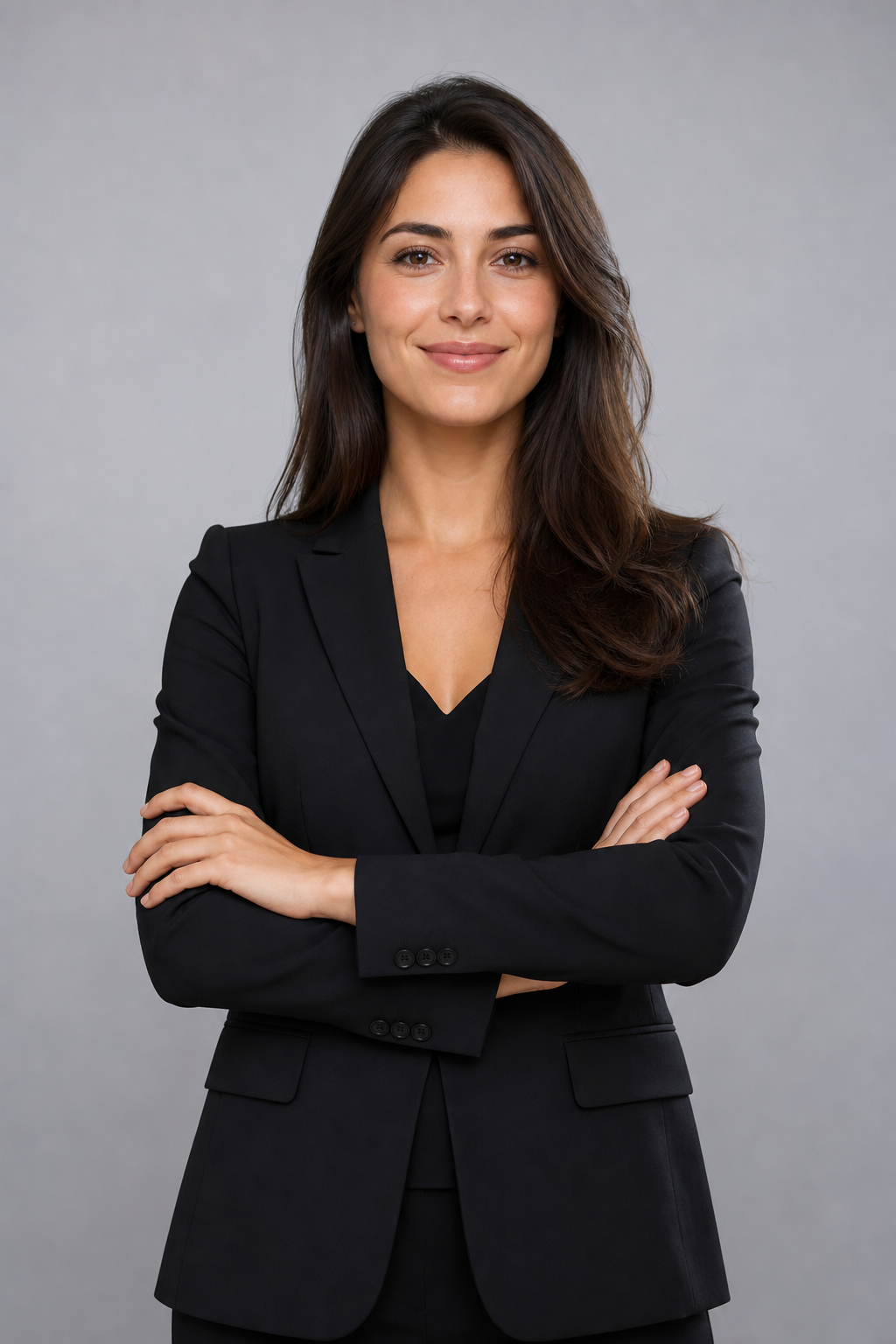 Mujer profesional segura de sí misma